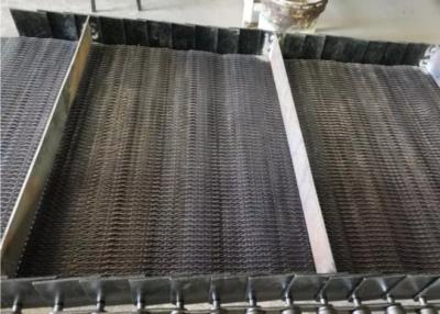 China Alambre de metal de acero inoxidable 201 Mesh Belt For Screws Convey en venta