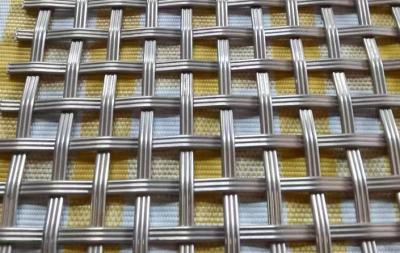 China Aluminum Metal Woven Mesh Architectural Wire Mesh for Curtain Partition for sale
