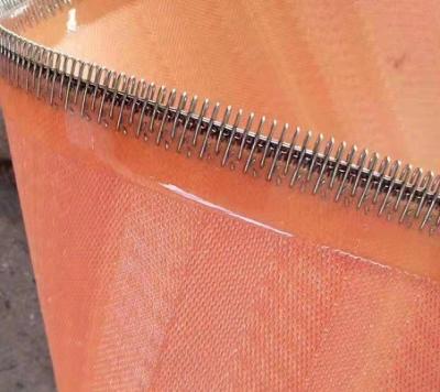 China Vacuum Filter Machine Polyester Mesh Conveyor Belt No Wrinkled Flat Yarn for sale