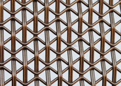 中国 Multi Pattern Punching Net Metal Architectural Wire Mesh 0.6m-1.5m Width 販売のため