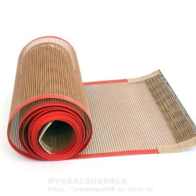 China SGS Ptfe Coated 10x10  Conveyor Belts For Drying And Conveying for sale