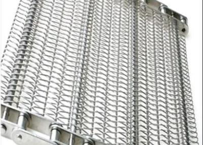 China Spiral Cooling Tower Chain Mesh Conveyor Belt Air Cooled for sale