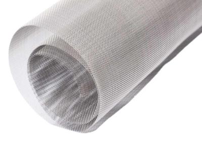 China Plain Weave 316 Stainless Steel Woven Wire Mesh 30 Mesh 15 Micron for sale