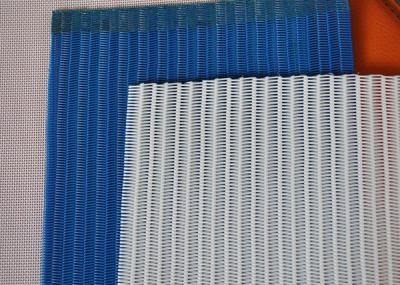 China Woven Filter White Blue Easy To Repair Polyester Dryer Screen With 12 Years Experience à venda