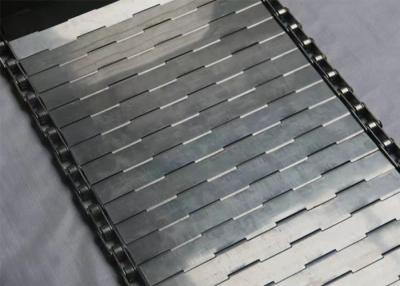Cina 304 resistenti ad alta temperatura del nastro trasportatore di collegamento del piatto dell'acciaio inossidabile in vendita