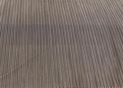 China Flexible Drying Oven Stainless Steel Balanced Weave Wire Mesh Belt for sale