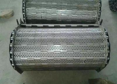 Китай Конвейерная лента сетки плиты цепная, транспортировать части металла гибкой металлопластинчатой конвейерной ленты небольшой продается