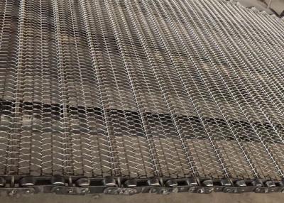 China Alise a correia transportadora 304 da malha Chain de superfície de aço inoxidável para o transtorte cerâmico à venda