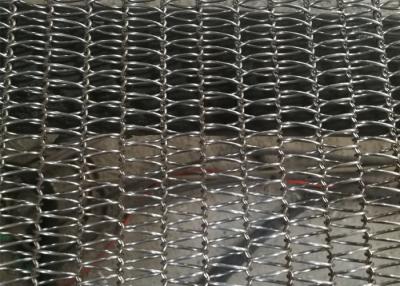 China Lightest Diamond Spiral Conveyor Wire Mesh Belt To Frozen Products And Dried Food for sale
