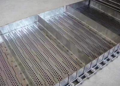 China Agujero resistente de alta temperatura 3-8m m de la placa de la banda transportadora de placa de cadena de Duable en venta