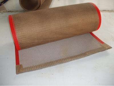 中国 柔らかさPTFEのコンベヤー ベルト、テフロンはISO SGSの証明書を乾燥するためのベルトに塗りました 販売のため