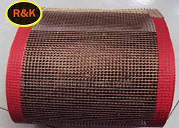 China High Strength PTFE Conveyor Belts Good Ventilation Fabric Shrinkage Drying for sale