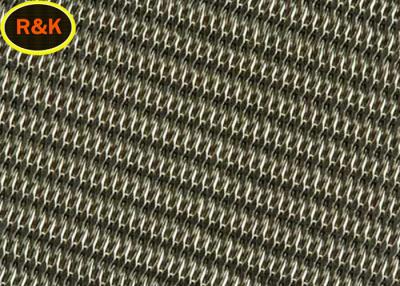 China Anti Acid Wire Mesh Conveyor Belt  Stainless Steel Dutch Woven 1m-1.6m for sale
