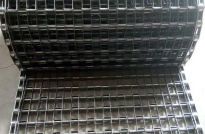 China Stainless Steel Flat Wire Mesh Belt Acid Resistance For Chemical Industry for sale