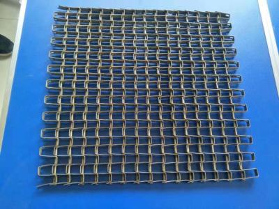 China Glavanized Iron Flat Wire Mesh Belt Smooth Surface For Product Sorting System for sale