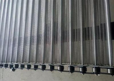 China Durable Metal Spiral Mesh Belt With 304 Stainless Steel For Bread Making Machine for sale