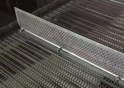 China Medicinal Material Dryer Chain Metal Conveyor Belts 316 Stainless Steel Anti Rust for sale