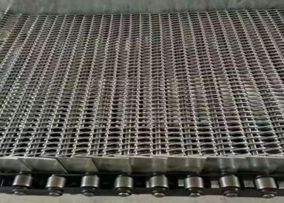 China Activated Carbon Dryer Large Hole 304 Stainless Steel Spiral Mesh Belt for sale