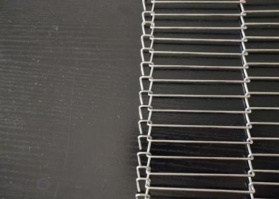China Single Loop Edge Flat Flex Wire Belt , Wire Mesh Conveyor Belts Anti Corrosion for sale