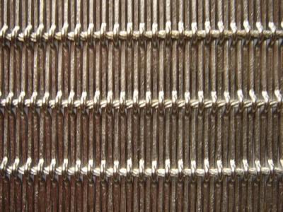 China SS316L Spiral Mesh Belt , Balanced Spiral Wire Mesh For Hotel Decoration for sale