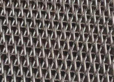 China Flat Wire Spiral Mesh Balanced Weave Belt For Building Decoration for sale
