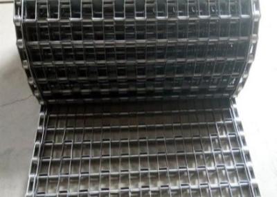 China 304 Stainless Steel Mesh Belt Flat Conveyor Belt For Steak Process Oven for sale