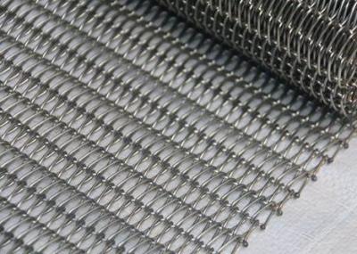 China 304 Balanced Weave Conveyor Belts , Wire Mesh Belt For Vegetable Washing Oven for sale