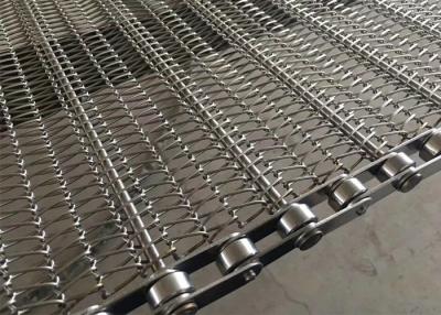 China Conveying And Drying Food Chain Mesh Conveyor Belt ， Construction for sale