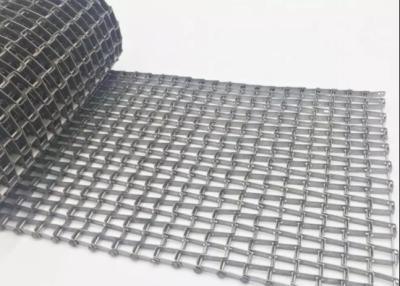 China Bread Baking 304 Stainless Steel Flat Wire Mesh Conveyor Belt for sale