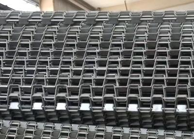 China Durable Flat Wire Mesh Belt , Stainless Steel Mesh Conveyor Belt Customized for sale