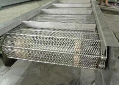 China Woven Customized Ss Chain Mesh Conveyor Belt Service Life More Than Five Years for sale