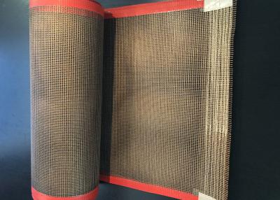 Chine L'étuve de tissu 6*6mm PTFE a enduit la fibre de verre Mesh Conveyor Belts à vendre