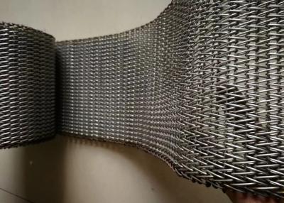 China Buen paño Oven Balanced Weave Conveyor Belts de la tela del metal de la permeabilidad del aire en venta