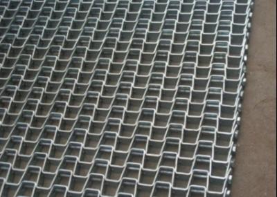 China Vegetable Cleaning Stainless Steel 30m Flat Wire Mesh Belt for sale