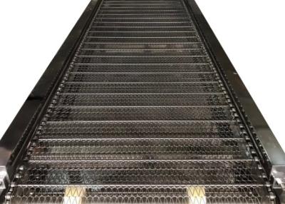 China Easy Clean And Easy Install Perforated Chain Link Conveyor Belt for sale