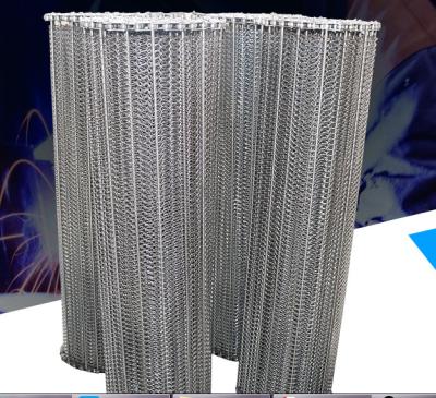 China Cleaning And Screening Conveyor Wire Mesh Belt 304 Stainless Steel for sale