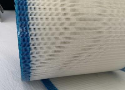 China Food Grade Middle Ring ISO 9001 Polyester Mesh Belt For Food Processing for sale
