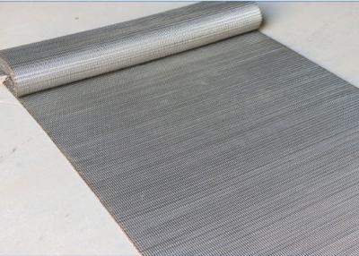 China CE Stainless Steel Balanced Weave Mesh Wire Conveyor Belt For Ceramic Processing for sale