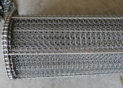 中国 Aisi 304の乾燥したくだらない焼ける機械のための螺線形のチェーン・リンクのコンベヤー ベルト 販売のため