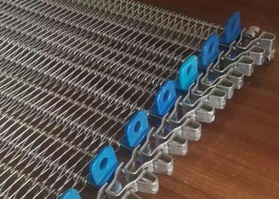 China Sus304 Seafood Processing Spiral Conveyor Belt for sale