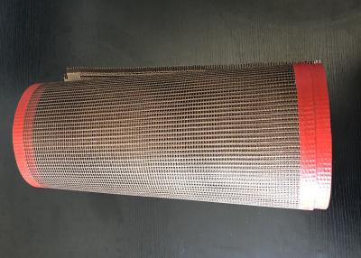 China Chemical Corrosion PTFE Coated Fiberglass Conveyor Belt For Uv Printing Machine for sale
