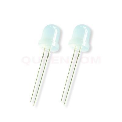 China 10mm LEDs-white Diffused|10mm leds|10mm led diodes|10mm Type LED|10mm DIP Chips|Diffused LED for sale