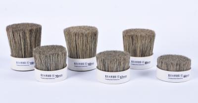 China Grey boiled bristles for sale