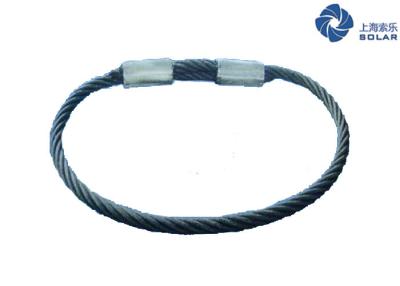 Thimble On Both Ends 2.46t Wire Rope Cable Slings