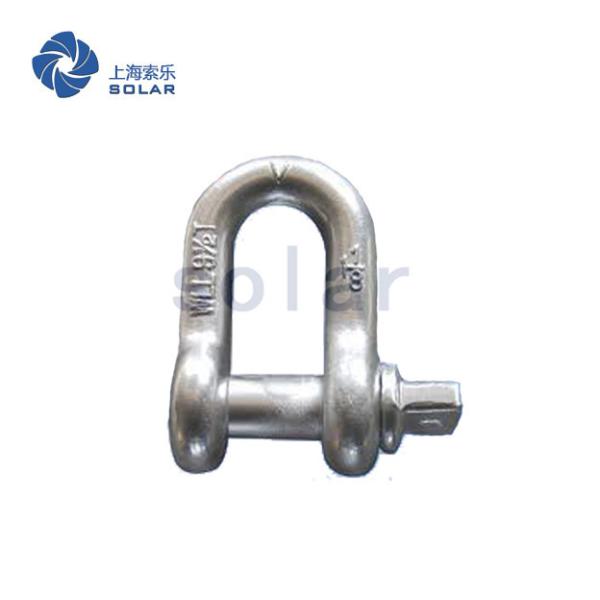 Quality Rigging Hardware US Type Screw Pin DEE Shackle G210 Galvanized Chain Wire Rope for sale