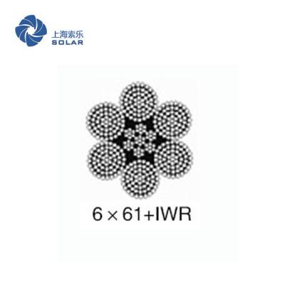 Cina 6 x cavo metallico d'acciaio del diametro di 61 20-160mm per la perforazione/trasporto in vendita