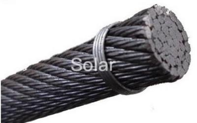 中国 35WxK7特別なワイヤー ロープの回転抵抗ASTM標準的な鋼鉄材料 販売のため