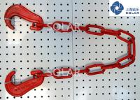 china Customized Size Cargo Lashing Equipment Chain Both End With High Tensile Hook