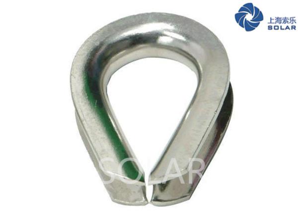 Quality US Type Lifting And Rigging Hardware Heart Shaped Thimble G414 for Marine for sale