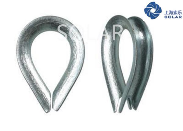 Quality 3mm - 89mm Lifting And Rigging Hardware Heart Shaped Thimble BS464 for sale